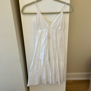 White Eyelet Dress